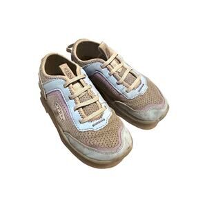 Keen Slip-On Hiking Play Tennis Shoes Blue and Gray Girls Size 13